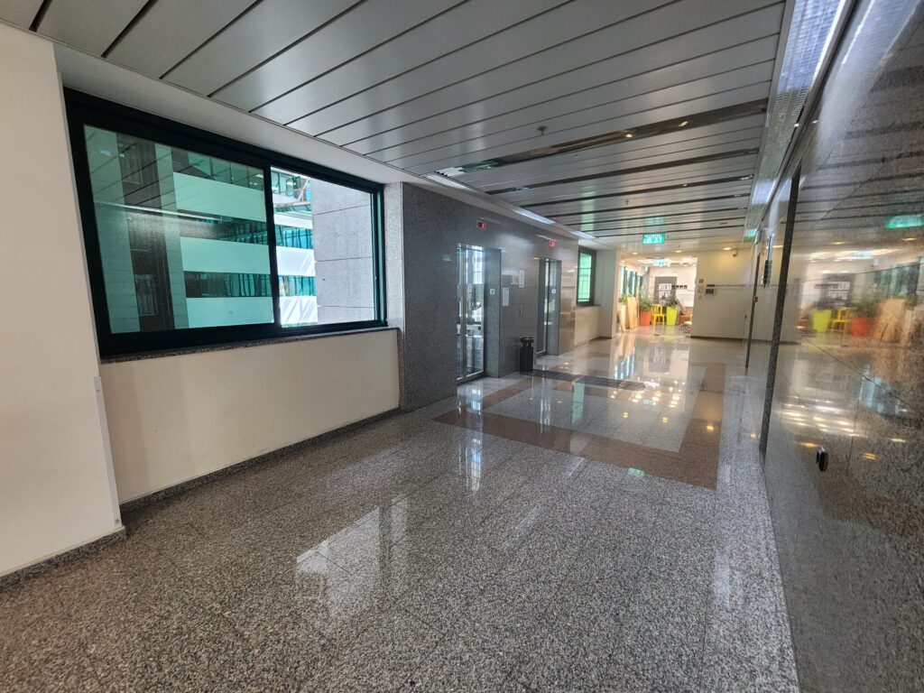 General view - entrance to the building
